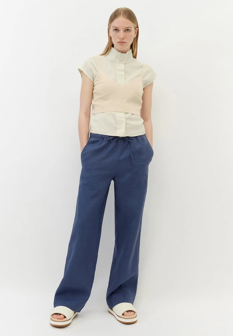 MID RISE - Stoffhose - noble blue Marc O'Polo MID RISE - Stoffhose - Noble Blue | Damen -Marc O'Polo Verkäufe 9452f0f9a278489fa3903c113cbcfb12