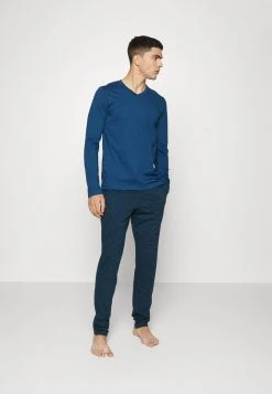 Marc O'Polo Herren V-NECK - Pyjama - Indigo Blue