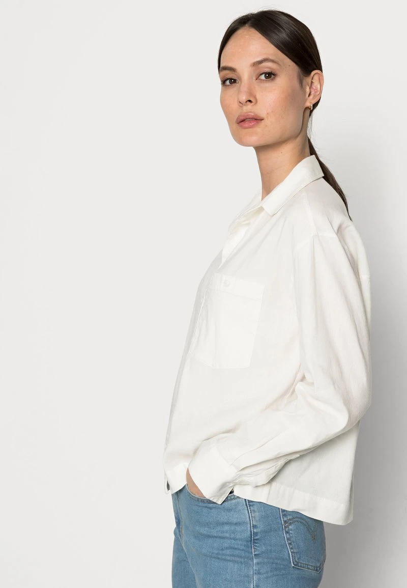 Marc O'Polo BLOUSE - Hemdbluse - Cotton White | Damen 4 Marc O'Polo BLOUSE - Hemdbluse - Cotton White | Damen – Bild 4