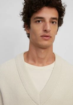 Marc O'Polo Strickpullover - Linen White | Herren -Marc O'Polo Verkäufe 9665773078b4458997c0d1d429495a07