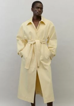 Marc O'Polo ARCHIVE CODE - Kurzmantel - Pale Yellow | Damen