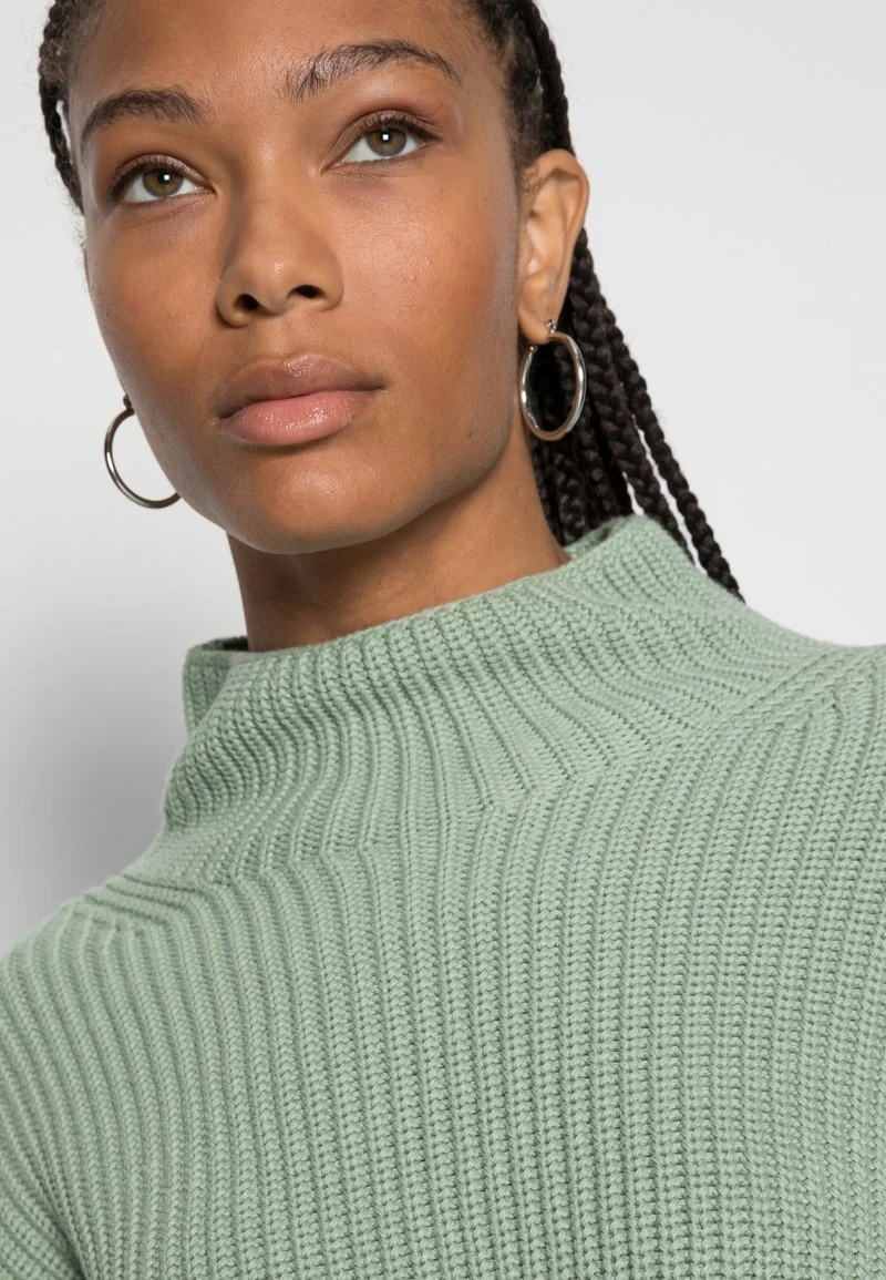 Marc O'Polo SLEEVE STAND UP COLLAR - Strickpullover - Breezy Mint | Damen 5 Marc O'Polo SLEEVE STAND UP COLLAR - Strickpullover - Breezy Mint | Damen – Bild 5