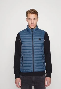 Marc O'Polo Herren Weste - Grayed Blue