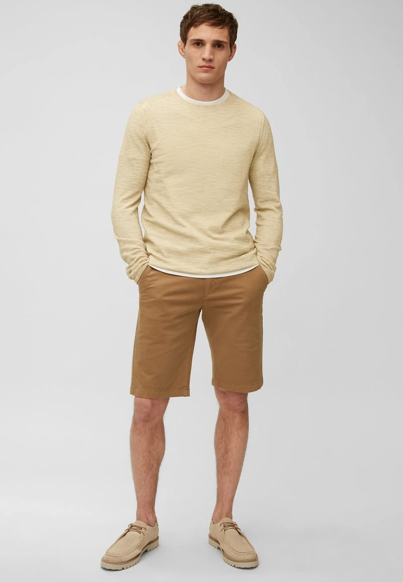 Marc O'Polo Strickpullover - Dark Eggshell | Herren 2 Marc O'Polo Strickpullover - Dark Eggshell | Herren – Bild 2