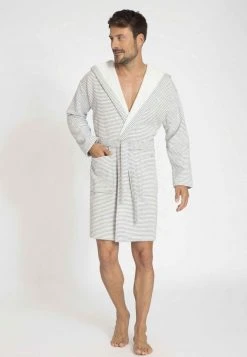 Marc O'Polo Bademantel - Off White | Herren