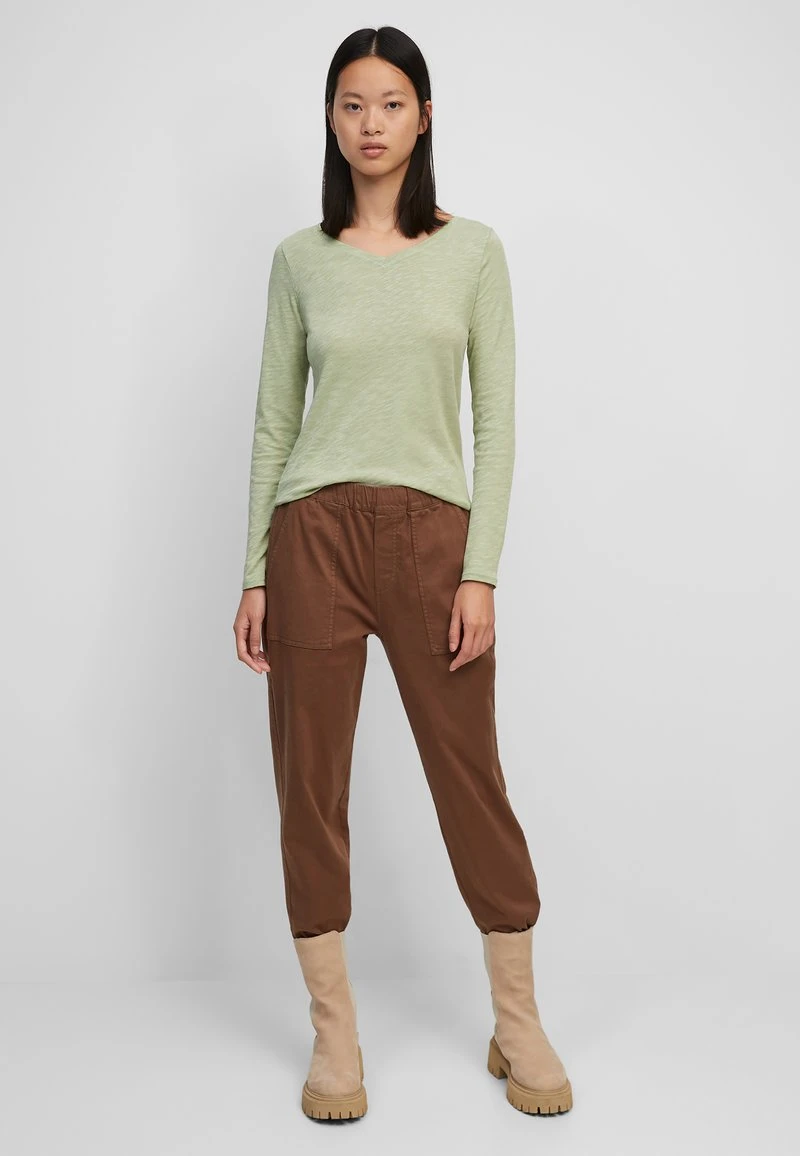 Marc O'Polo Damen Langarmshirt - Washed Spearmint 2 Marc O'Polo Damen Langarmshirt - Washed Spearmint – Bild 2