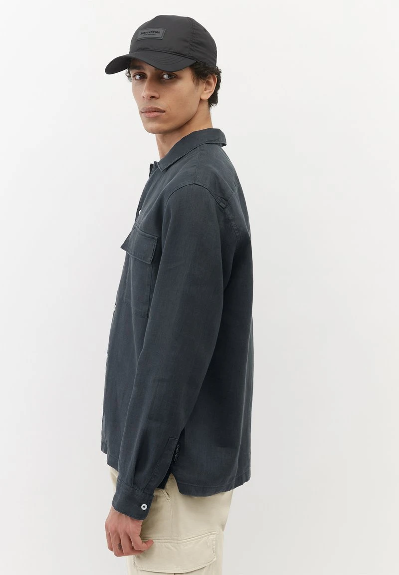 Marc O'Polo Hemd - Dark Navy | Herren 4 Marc O'Polo Hemd - Dark Navy | Herren – Bild 4