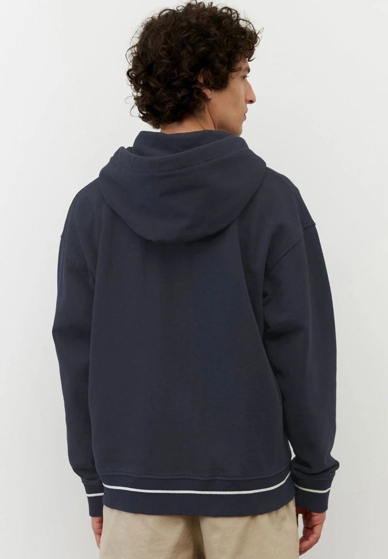 Marc O'Polo Sweatjacke - Dark Navy | Herren 2 Marc O'Polo Sweatjacke - Dark Navy | Herren – Bild 2
