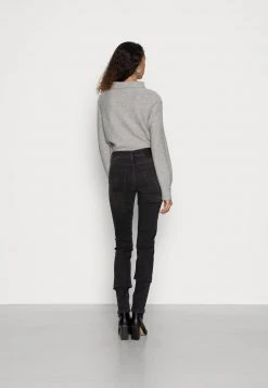 Marc O'Polo Damen TROUSER REGULAR LENGTH HIGH WAIST - Jeans Skinny Fit - Authentic Dark Grey -Marc O'Polo Verkäufe 9e365777eef94100a6ac67dc17d19d2d