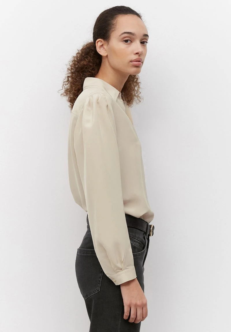 Marc O'Polo Bluse - Stone Powder | Damen 3 Marc O'Polo Bluse - Stone Powder | Damen – Bild 3