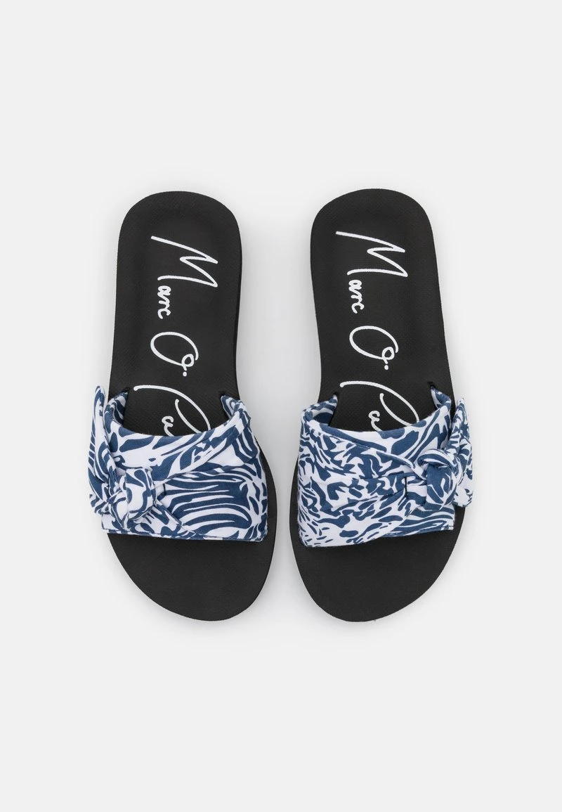 MONIKA - Pantolette flach - blue/white Marc O'Polo MONIKA - Pantolette Flach - Blue/white | Damen -Marc O'Polo Verkäufe 9ec60034b1054be5afc205888aca3caf