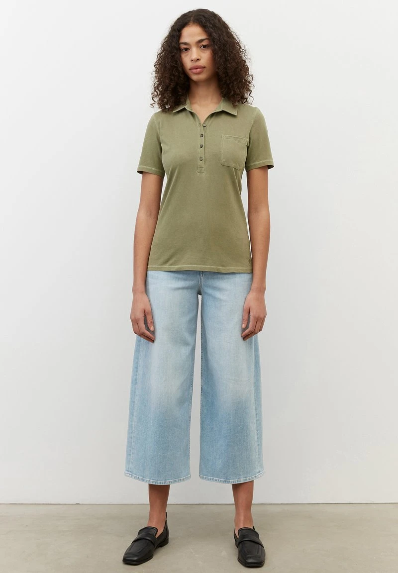 Marc O'Polo Damen Poloshirt - Hazy Forest 4 Marc O'Polo Damen Poloshirt - Hazy Forest – Bild 4