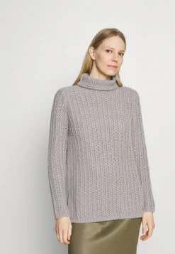 Marc O'Polo Damen LONGSLEEVE - Strickpullover - Light Stone