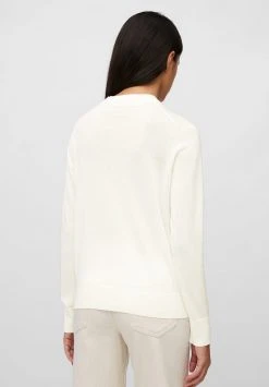Marc O'Polo Damen Sweatshirt - Paper White -Marc O'Polo Verkäufe a10bc621ad814d7c946d0d75d5b81a19