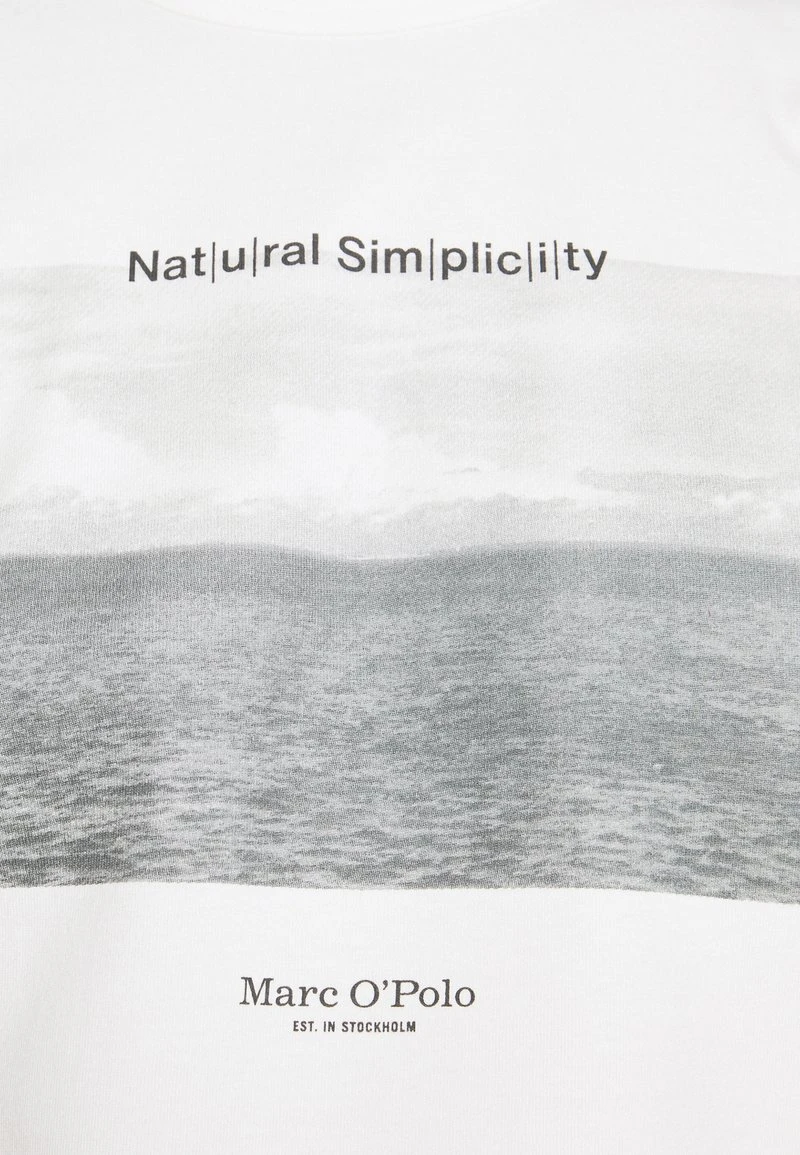 Marc O'Polo T-Shirt Print - Egg White | Herren 5 Marc O'Polo T-Shirt Print - Egg White | Herren – Bild 5