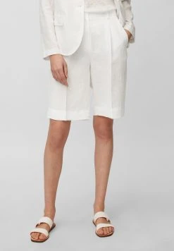 Marc O'Polo Shorts - White Linen | Damen