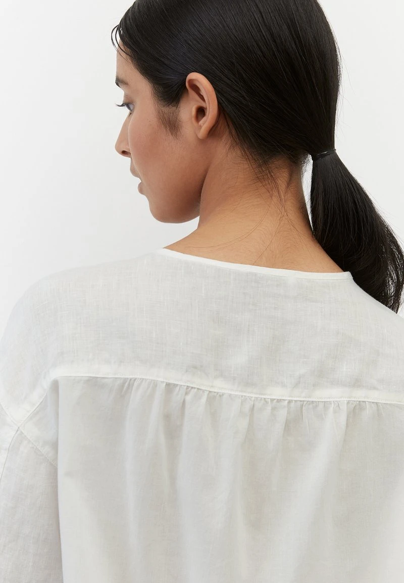Marc O'Polo SOMMERLICHEM - Langarmshirt - White Cotton | Damen 5 Marc O'Polo SOMMERLICHEM - Langarmshirt - White Cotton | Damen – Bild 5