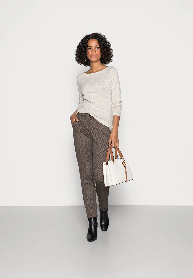 LONG SLEEVE BOAT NECK - Langarmshirt - winter wheat melange Marc O'Polo LONG SLEEVE BOAT NECK - Langarmshirt - Winter Wheat Melange | Damen -Marc O'Polo Verkäufe a49acd2003db42c5bc3abd1696faaac9