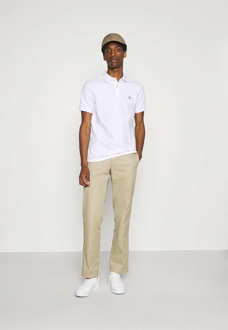 Marc O'Polo Herren SHORT SLEEVE BUTTON - Poloshirt - White 2 Marc O'Polo Herren SHORT SLEEVE BUTTON - Poloshirt - White – Bild 2