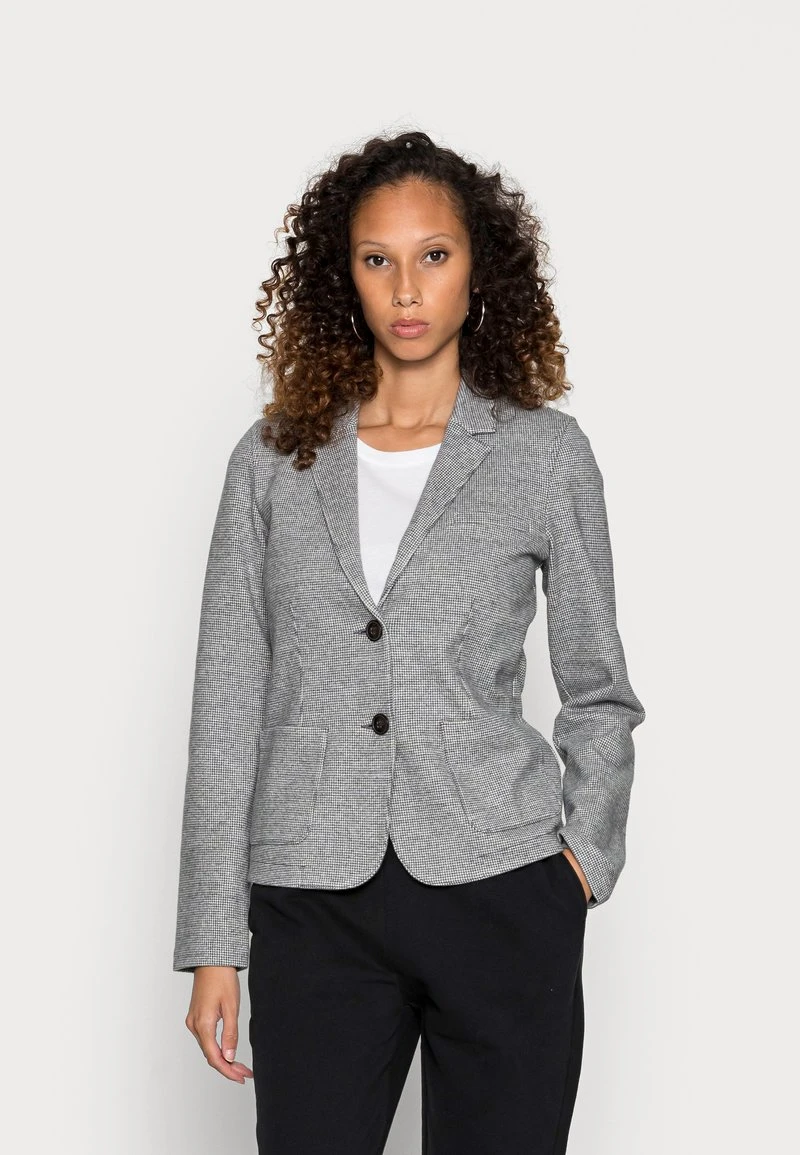 Marc O'Polo Damen LONG SLEEVE REVERS CHECK - Blazer - Multi/linen White 1 Marc O'Polo Damen LONG SLEEVE REVERS CHECK - Blazer - Multi/linen White