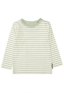 Marc O'Polo MIT STREIFEN - Langarmshirt - Pistachio Gray | Kinder