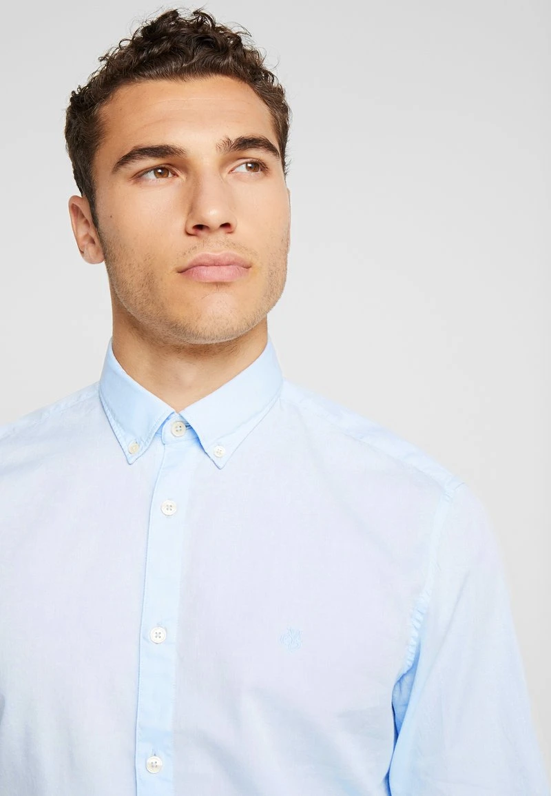 Marc O'Polo FINE BEDFORD GARMENT DYED - Hemd - Airblue | Herren 4 Marc O'Polo FINE BEDFORD GARMENT DYED - Hemd - Airblue | Herren – Bild 4