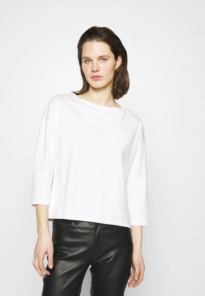Marc O'Polo Damen LONG SLEEVE - Langarmshirt - Paper White 1 Marc O'Polo Damen LONG SLEEVE - Langarmshirt - Paper White