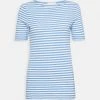 Marc O'Polo Damen T-Shirt Print - Blue
