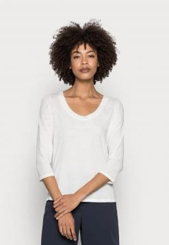 Marc O'Polo Langarmshirt - Cotton White | Damen