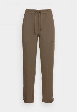 Marc O'Polo PANTS, TRAVEL PANTS, MID RISE, TAPERED LEG, CUTLINES, DEM DETAIL - Stoffhose - Nutshell Brown | Damen -Marc O'Polo Verkäufe a8547e4463ed4830bb59b86de0677175
