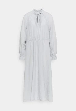 Marc O'Polo DRESS BOHEMIAN SUMMER STYLE WIDE SLEEVE RUFFLED COLLAR - Freizeitkleid - Spring Water | Damen