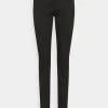 Marc O'Polo 5 POCKET MID WAIST SLIM LEG - Stoffhose - Black | Damen