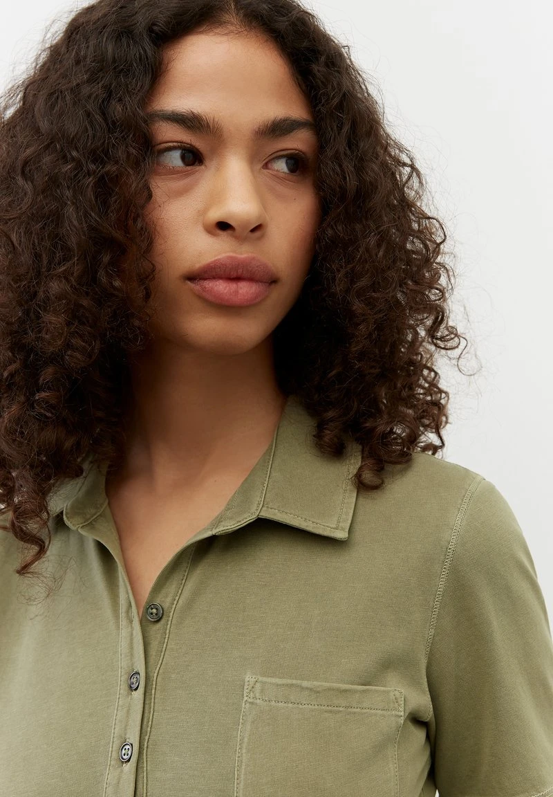 Marc O'Polo Damen Poloshirt - Hazy Forest 3 Marc O'Polo Damen Poloshirt - Hazy Forest – Bild 3