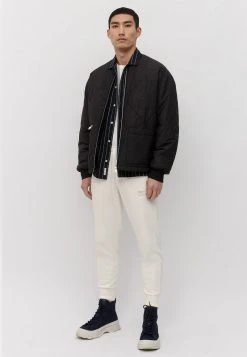 Marc O'Polo FRONT AND BACK POCKETS PLACED PRINT - Jogginghose - Silver Fern | Herren