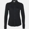Marc O'Polo LONG SLEEVE COLLAR BUTTON PLACKET - Hemdbluse - Black | Damen