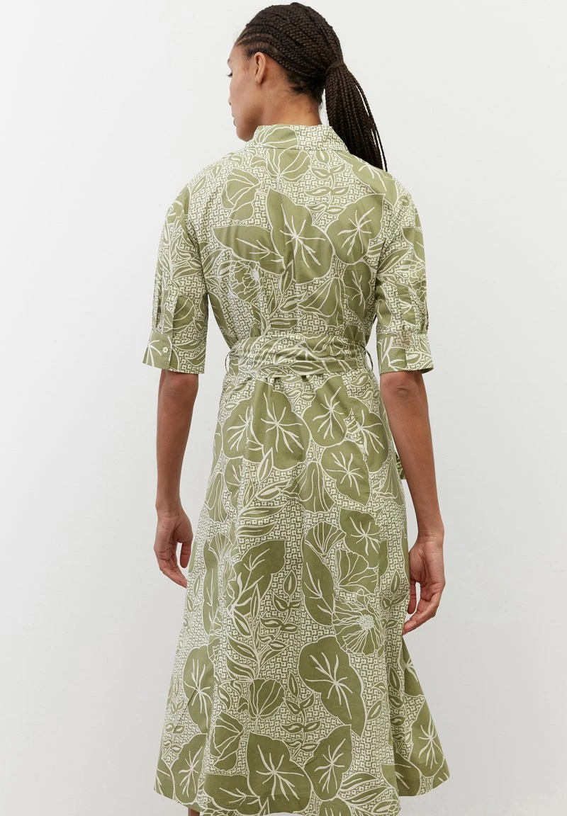 Marc O'Polo Damen PAPERTOUCH POPELINE - Blusenkleid - Light Green 2 Marc O'Polo Damen PAPERTOUCH POPELINE - Blusenkleid - Light Green – Bild 2