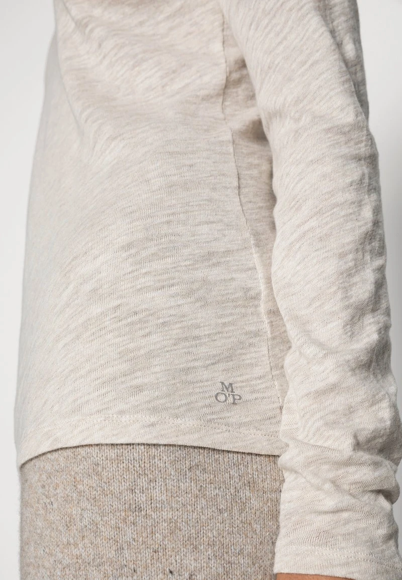 HIGH NECK LONG SLEEVE - Langarmshirt - winter wheat melange Marc O'Polo HIGH NECK LONG SLEEVE - Langarmshirt - Winter Wheat Melange | Damen -Marc O'Polo Verkäufe ad17847f22c14c0bae5fdb167ca02d30