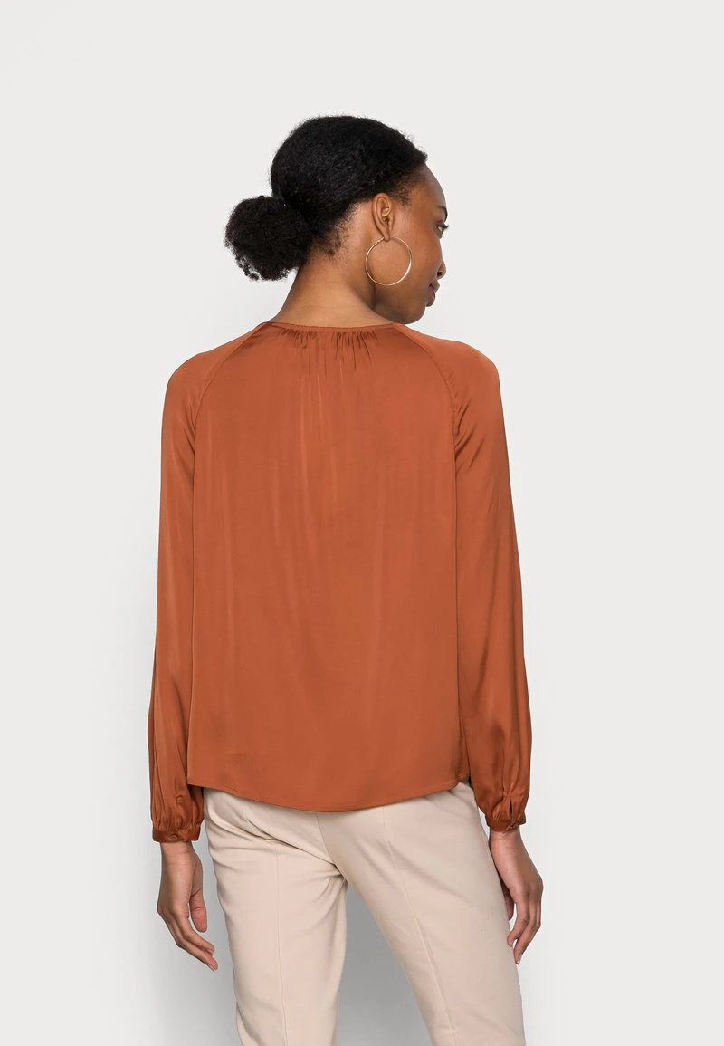 Marc O'Polo Bluse - Rustic Orange | Damen 3 Marc O'Polo Bluse - Rustic Orange | Damen – Bild 3