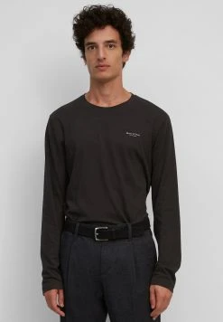 Marc O'Polo Langarmshirt - Black | Herren