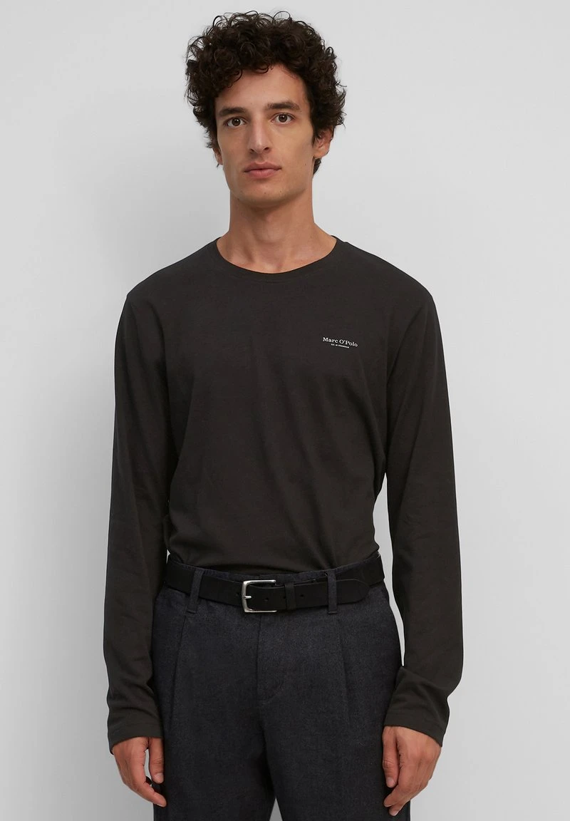 Marc O'Polo Langarmshirt - Black | Herren 1 Marc O'Polo Langarmshirt - Black | Herren
