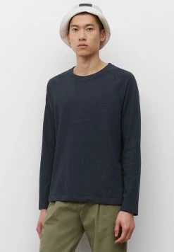 Marc O'Polo Langarmshirt - Dark Navy | Herren