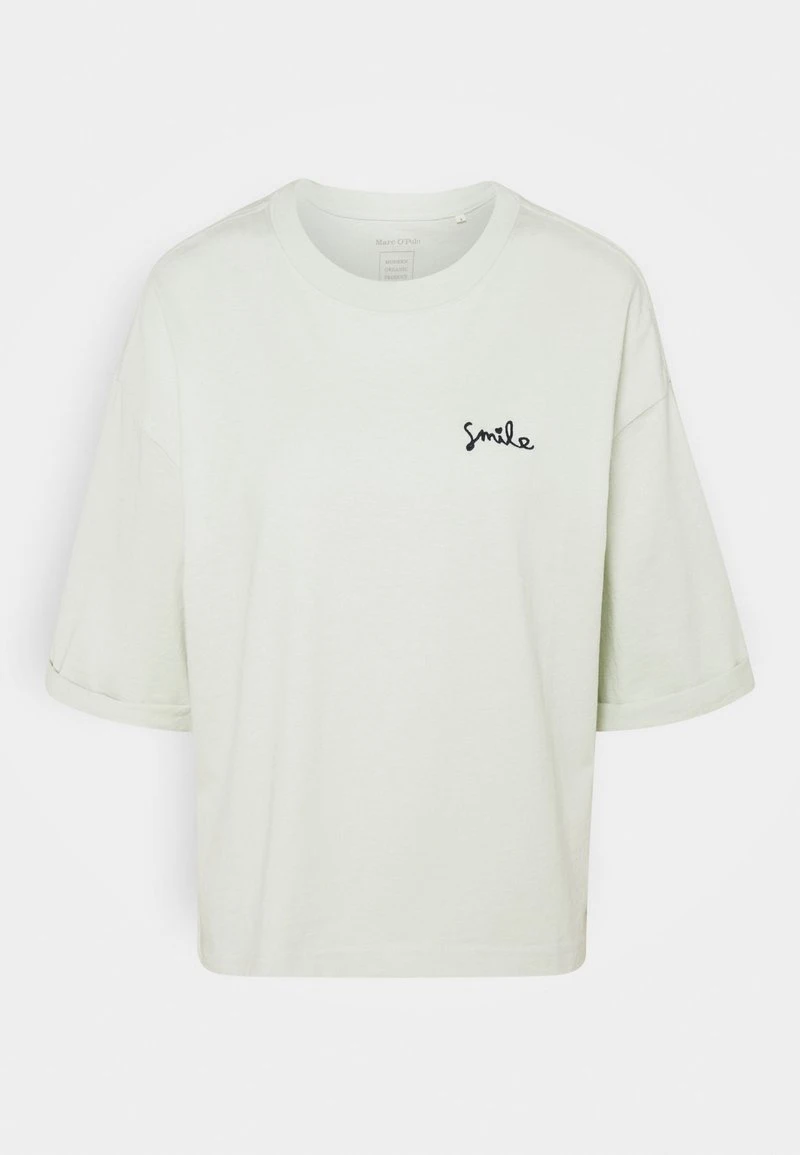 Marc O'Polo SHORT SLEEVE ROUND NECK - T-Shirt Print - Mint | Damen 1 Marc O'Polo SHORT SLEEVE ROUND NECK - T-Shirt Print - Mint | Damen
