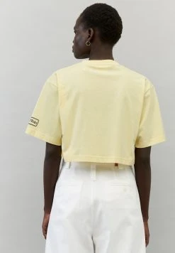 Marc O'Polo ARCHIVE CODE CROPPED - T-Shirt Basic - Pale Yellow | Damen 2 Marc O'Polo ARCHIVE CODE CROPPED - T-Shirt Basic - Pale Yellow | Damen -Marc O'Polo Verkäufe b38db786d6c54e619b8738d0a35d2b5f