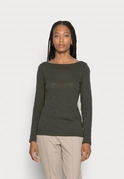 Marc O'Polo Langarmshirt - Olive Drab | Damen