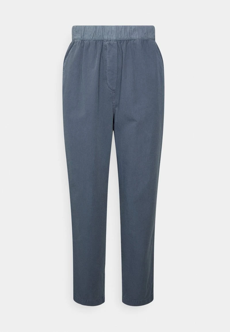 Marc O'Polo Damen PANTS LOW CROTCH FLAP POCKETS - Stoffhose - Mineral Blue 1 Marc O'Polo Damen PANTS LOW CROTCH FLAP POCKETS - Stoffhose - Mineral Blue