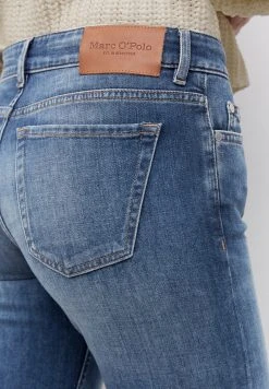 Marc O'Polo ALBY NORMALER TAILLENHÖHE - Jeans Straight Leg - Clean Jean Wash | Damen