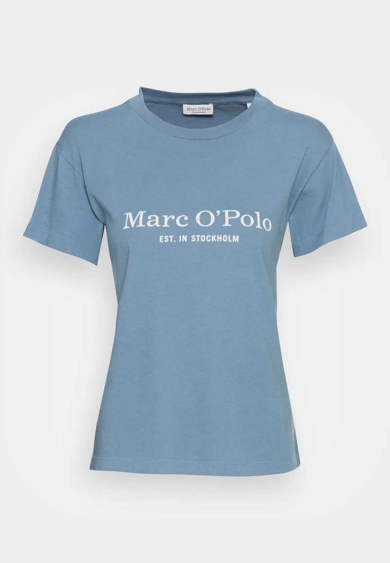 Marc O'Polo SHORT SLEEVE ROUND NECK PLACED PRINT - T-Shirt Print - Fall Sky | Damen 4 Marc O'Polo SHORT SLEEVE ROUND NECK PLACED PRINT - T-Shirt Print - Fall Sky | Damen – Bild 4