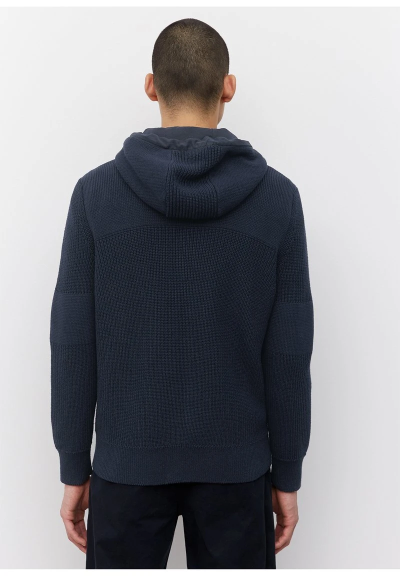 Marc O'Polo Strickjacke - Dark Navy | Herren 3 Marc O'Polo Strickjacke - Dark Navy | Herren – Bild 3