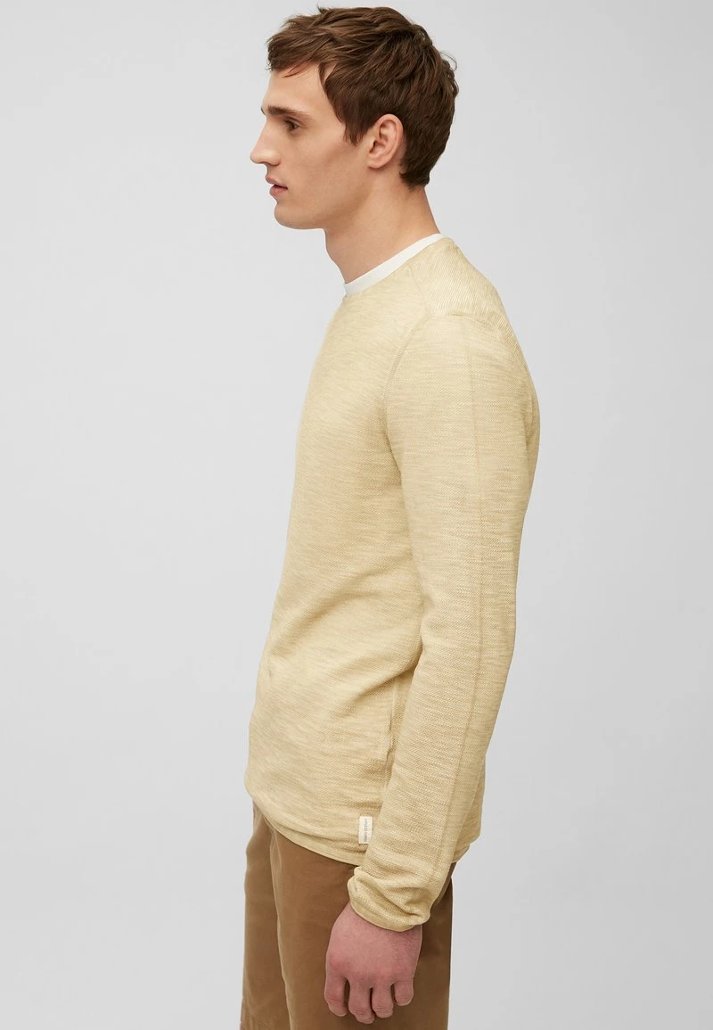 Marc O'Polo Strickpullover - Dark Eggshell | Herren 4 Marc O'Polo Strickpullover - Dark Eggshell | Herren – Bild 4
