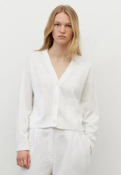 Marc O'Polo Damen Strickjacke - White